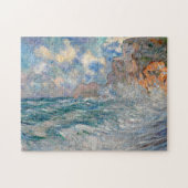 Kliffen bij Etretat | Lilla Cabot Perry Legpuzzel (Horizontaal)
