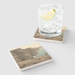 Kliffen in Moher, County Clare, Ierland Stenen Onderzetter