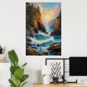 Kliffen van Fury Poster (Thuiskantoor)