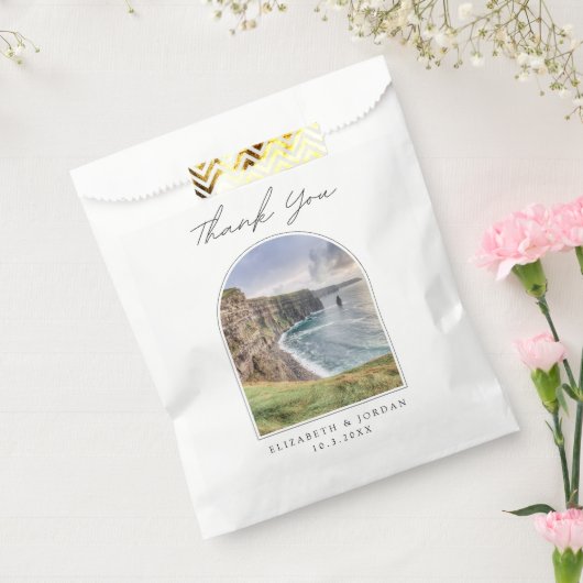 Kliffen van moeder bruiloft gunst Ierland Dank u Bedankzakje (Gezegeld)