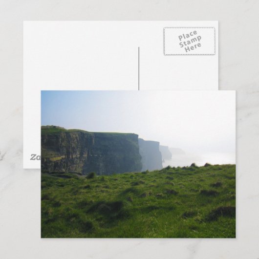 Kliffen van Moeder - Ierland Briefkaart (Voorkant / Achterkant)