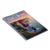Kliffen van Moeder zonsondergang Notitieboek (Rechterzijde)