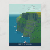 Kliffen van Moher, Ierland Reizen  Briefkaart (Voorkant)