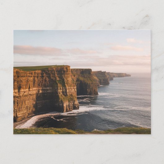 Kliffen van Moher, Ierland, Rock en Zee Briefkaart (Voorkant)