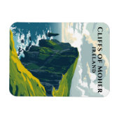 Kliffen van Moher Ireland Iconische Ierse kust Magneet (Horizontaal)