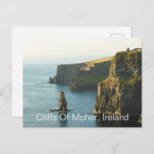Kliffen van Moher Ireland's Natural Wonder Briefkaart (Voorkant / Achterkant)