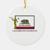 KLIFORNIA VENTURA MISSIE LDS CTR KERAMISCH ORNAMENT (Voorkant)