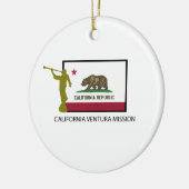 KLIFORNIA VENTURA MISSIE LDS CTR KERAMISCH ORNAMENT (Links)