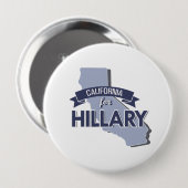 KLIFORNIË VOOR HILLARY RONDE BUTTON 4,0 CM (Voorkant /achterkant)