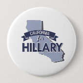 KLIFORNIË VOOR HILLARY RONDE BUTTON 4,0 CM (Voorkant)