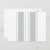 Klik aanpassen het Grijs in Uw Pluk van de Kleur v Briefkaart (Voorkant / Achterkant)