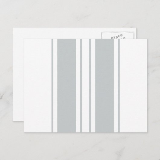 Klik aanpassen het Grijs in Uw Pluk van de Kleur v Briefkaart (Voorkant / Achterkant)