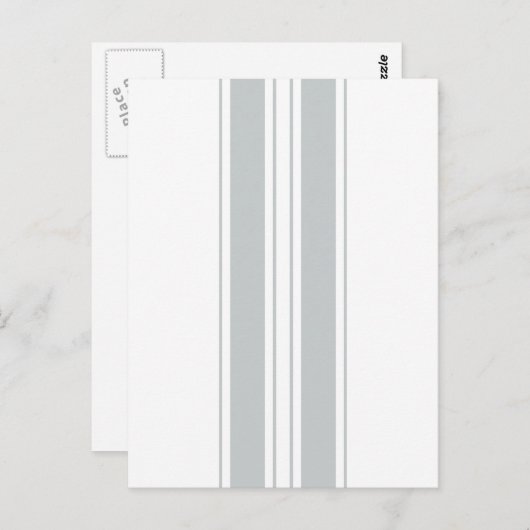 Klik aanpassen het Grijs in Uw Pluk van de Kleur v Briefkaart (Voorkant / Achterkant)