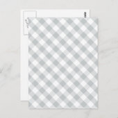 Klik aanpassen het Grijs in Uw Pluk van de Kleur v Briefkaart (Voorkant / Achterkant)