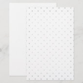 Klik aanpassen het Grijs in Uw Pluk van de Kleur v Briefpapier (Voorkant / Achterkant)