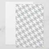 Klik aanpassen het Grijs in Uw Pluk van de Kleur v Briefpapier (Voorkant / Achterkant)