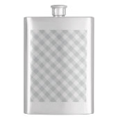 Klik aanpassen het Grijs in Uw Pluk van de Kleur v Heupfles (Voorkant)