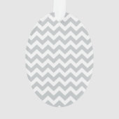 Klik aanpassen het Grijs in Uw Pluk van de Kleur v Ornament (achterkant)