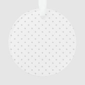 Klik aanpassen het Grijs in Uw Pluk van de Kleur v Ornament (achterkant)