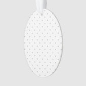 Klik aanpassen het Grijs in Uw Pluk van de Kleur v Ornament (voorkant)