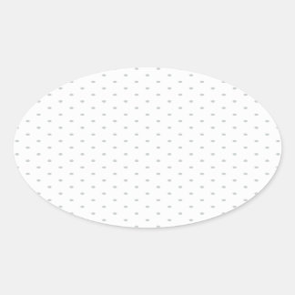 Klik aanpassen het Grijs in Uw Pluk van de Kleur v Ovale Sticker