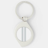 Klik aanpassen het Grijs in Uw Pluk van de Kleur v Sleutelhanger (Voorkant)