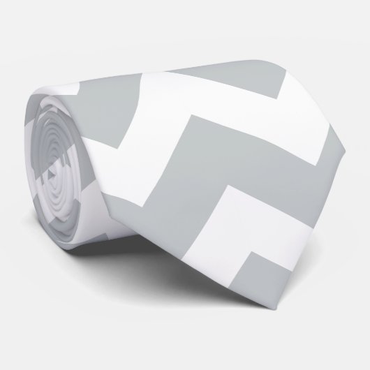 Klik aanpassen het Grijs in Uw Pluk van de Kleur v Stropdas (Opgerold)