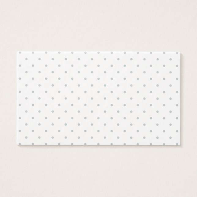 Klik aanpassen het Grijs in Uw Pluk van de Kleur v Visitekaartjes (Voorkant)