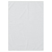 Klik aanpassen het het Grijs van de Verandering Tafelkleed (Voorkant)