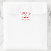 KLIK ALLEMANIER kerst sticker met bel (Tas)