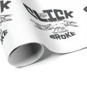 Klik de ketting kapot cadeaupapier (Rol Hoek)