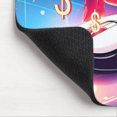 "Klik. Delen. Verdien. – Maak van links geld!" Muismat (Hoek)