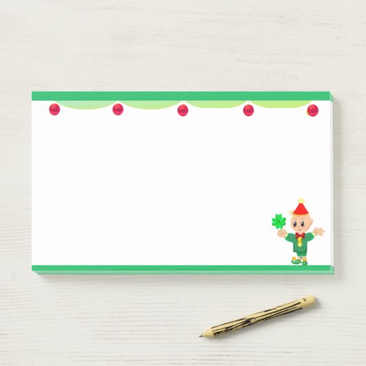 Klik Elf om Lijst te doen Post-it® Notes (Op bureau)