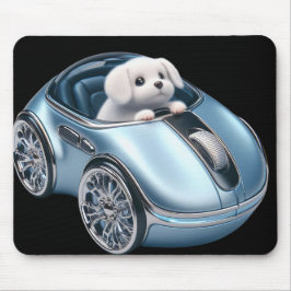 Klik en vroom: Puppy Driver 2. uitgave Muismat