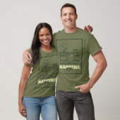 Klik gebeurt fotografie t-shirt (Unisex)