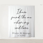 Klik hier als je de online foto van One Wedding Pr Wandkleed (Voorkant)