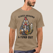 Klik hier om de Kung Fu Rooster op te zoeken T-shirt (Voorkant)