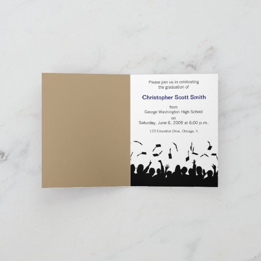 KLIK HIER voor de Aankondiging van de Afstuderen (Binnen)