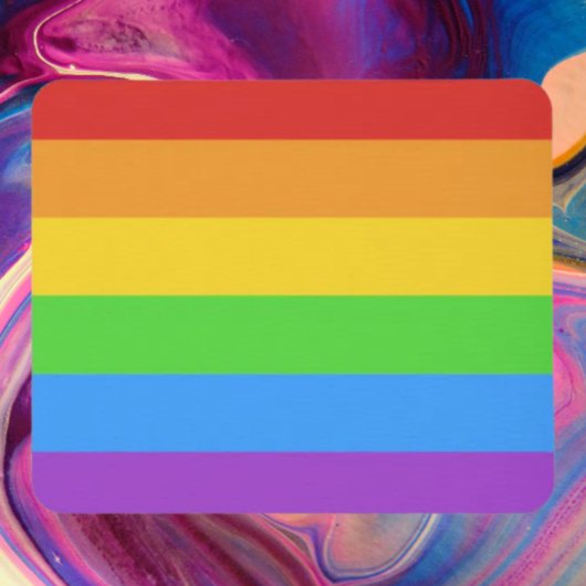 Klik met trots: Regenboogvlag Muismat