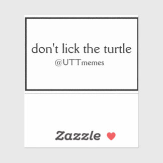 Klik niet op de Turtle Laptop sticker