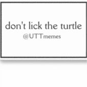 Klik niet op de Turtle Laptop sticker (Voorkant)