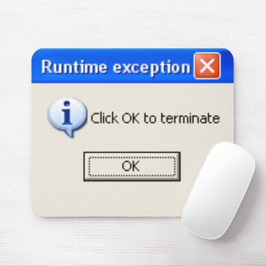 Klik O.K. om te beëindigen Muismat (Met muis)