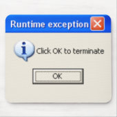 Klik O.K. om te beëindigen Muismat (Voorkant)