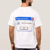 Klik O.K. om TS te beëindigen T-shirt (Achterkant)