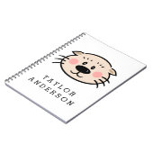 (klik om achtergrondkleur te veranderen) notitieboek (Linkerzijde)