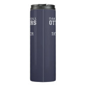 (klik om de achtergrondkleur te wijzigen) Thermal  Thermosbeker (Achterkant)