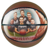 Klik op Aanpassen Basketbal (Voorkant)