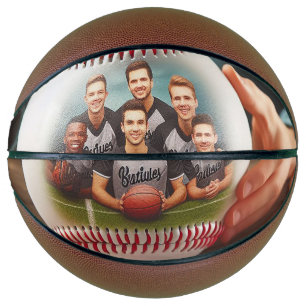 Klik op Aanpassen Basketbal