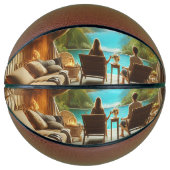 Klik op Aanpassen Basketbal (Voorkant)