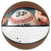 Klik op Aanpassen Basketbal (Voorkant)